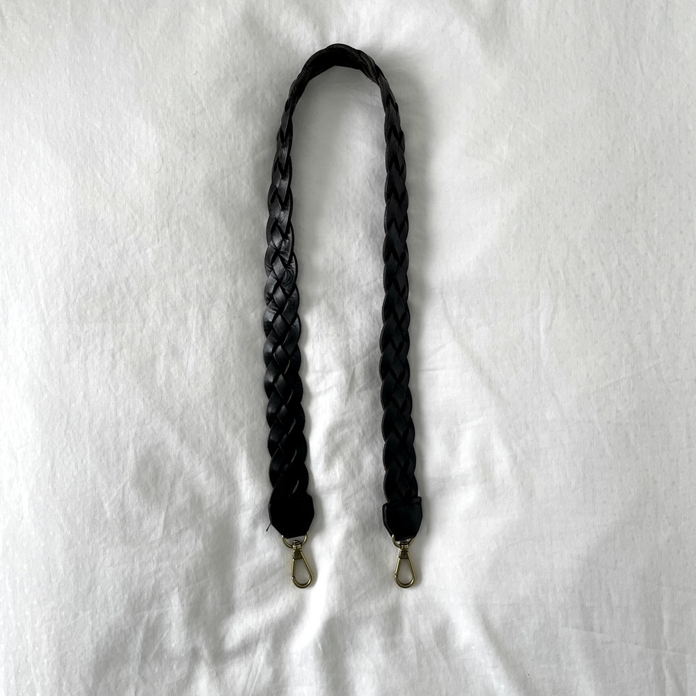 Madewell Shoulder Bag Strap: Braided Leather